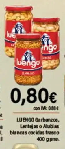 Cash Ifa LUENGO Garbanzos Lentejas o Alubias oferta