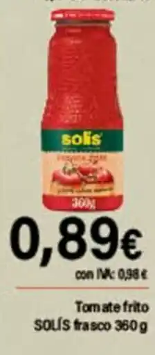 Cash Ifa SOLIS Tomate frito oferta