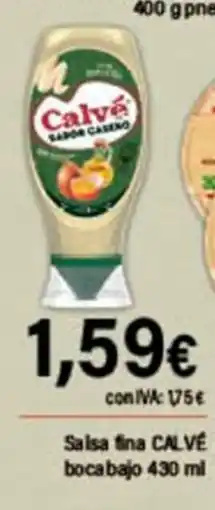 Cash Ifa CALVE Salsa fina oferta