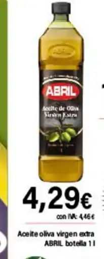 Cash Ifa ABRIL Aceite oliva virgen extra oferta