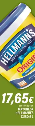 Cash Ifa HELLMANN'S Mayonesa oferta