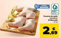 Carrefour Market Traseros de pollo Carrefour El Mercado oferta