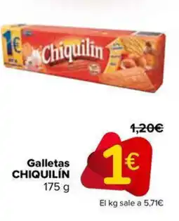 Carrefour Market CHIQUILÍN Galletas oferta