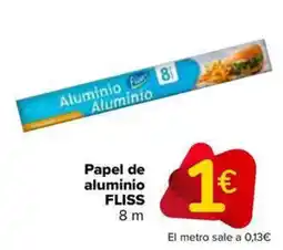 Carrefour Market FLISS Papel de aluminio oferta