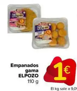 Carrefour Market ELPOZO Empanados gama oferta