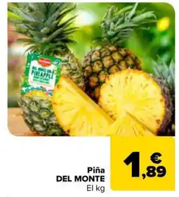 Carrefour Market DEL MONTE Piña oferta