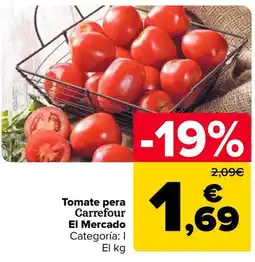 Carrefour Market Tomate pera Carrefour El Mercado oferta