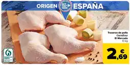 Carrefour Market Traseros de pollo Carrefour El Mercado oferta