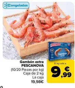 Carrefour Market PESCANOVA Gambón extra oferta