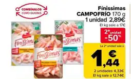 Carrefour Market CAMPOFRÍO Fínissimas oferta