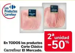 Carrefour Market En todos los productos corte clásico carrefour el mercado. oferta