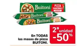 Carrefour Market BUITONI En todas las masas de pizza oferta