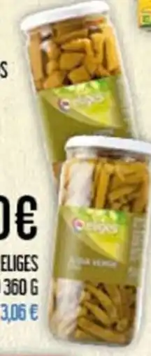 Claudio IFA ELIGES Judías verdes anchas o finas frasco oferta
