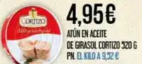 Claudio CORTIZO Atún en aceite de girasol oferta