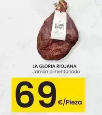 Eroski La gloria riojana - jamón pimentonado oferta