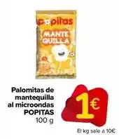 Carrefour Market Popitas - palomitas de mantequilla al microondas oferta