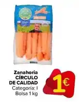 Carrefour Market Zanahoria circulo de calidad oferta