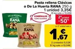 Carrefour Market Rana - pasta rellena clasicas o de la huerta oferta
