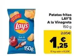 Carrefour Market Lay's - patatas fritas a la vinagreta oferta