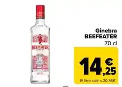 Carrefour Market Beefeater - ginebra oferta