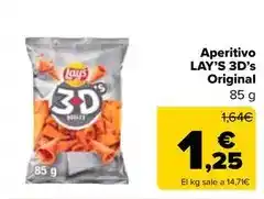 Carrefour Market Lay's - aperitivo 3d's original oferta