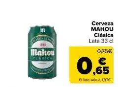 Carrefour Market Mahou - cerveza clasica oferta