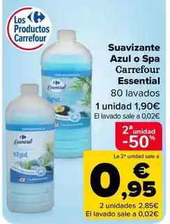 Carrefour Market Carrefour - suavizante azul o spa essential oferta