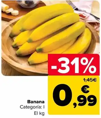 Carrefour Banana oferta