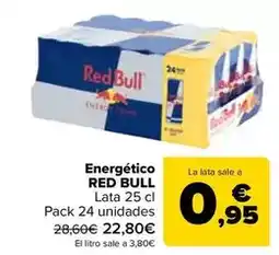Carrefour Red bull - energético oferta