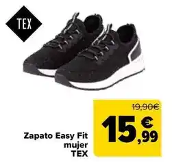 Carrefour Tex - zapato easy fit mujer oferta