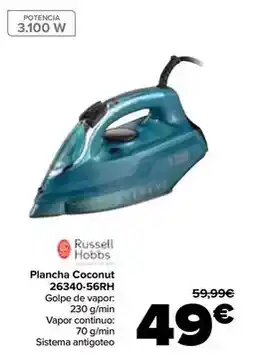 Carrefour Russell hobbs - plancha coconut 26340-56rh oferta