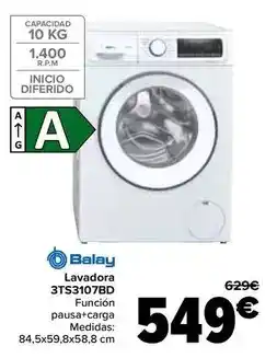 Carrefour Balay - lavadora 3ts3107bd oferta