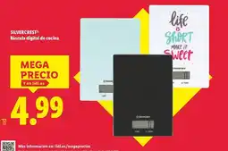 Lidl Silvercrest - báscula digital de cocina oferta
