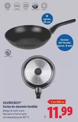 Lidl Silvercrest - sartén de aluminio fundido oferta