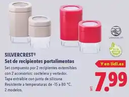 Lidl Silvercrest - set de recipientes portalimentos oferta