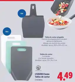 Lidl Livarno home - tablas de cortar oferta