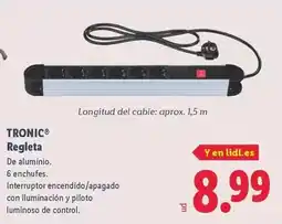 Lidl Tronic - regleta oferta