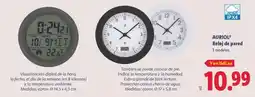 Lidl Auriol - reloj de pared oferta