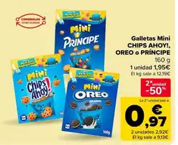 Carrefour Market CHIPS AHOY!, OREO O PRÍNCIPE Galletas Mini oferta