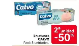 Carrefour Market CALVO En atunes oferta