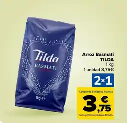 Carrefour Market TILDA Arroz Basmati oferta