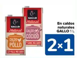 Carrefour Market GALLO En caldos naturales oferta