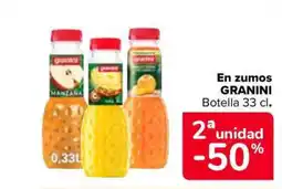Carrefour Market GRANINI En zumos oferta