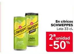 Carrefour Market SCHWEPPES En cítricos oferta