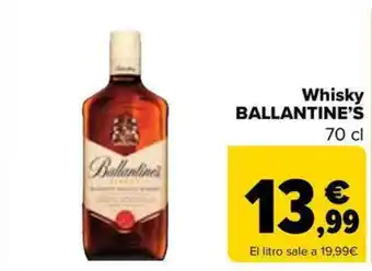 Carrefour Market BALLANTINE'S Whisky oferta