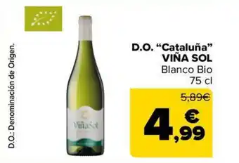 Carrefour Market VIÑA SOL D.O. "Cataluña" oferta
