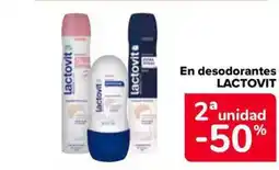 Carrefour Market LACTOVIT En desodorantes oferta
