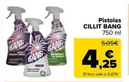 Carrefour Market CILLIT BANG Pistolas oferta