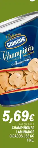 Cash Ifa CIDACOS Champiñones laminados oferta