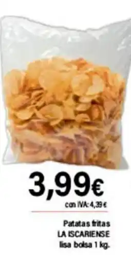 Cash Ifa LA ISCARIENSE Patatas fritas lisa oferta